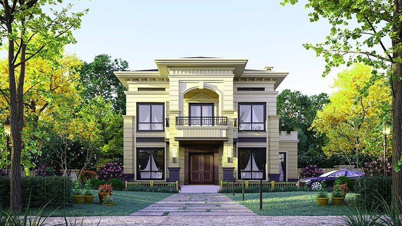 青海中式合院住宅，开放庭院与邻里乡亲更亲近